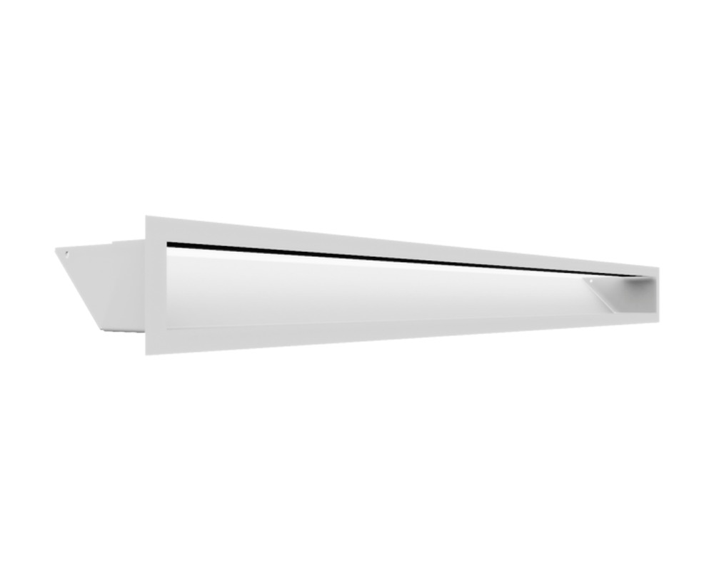 Rejilla opaca LUFT 80X9 BLANCA - Imagen 2