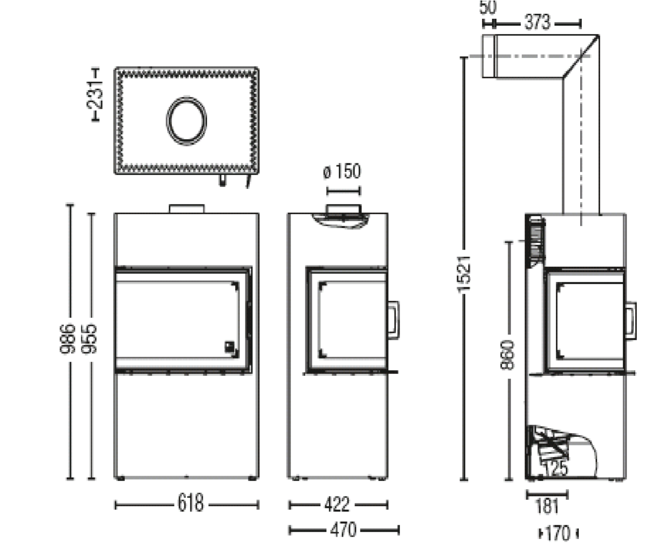 Estufa de leña DEXTER 2.0 - Imagen 11