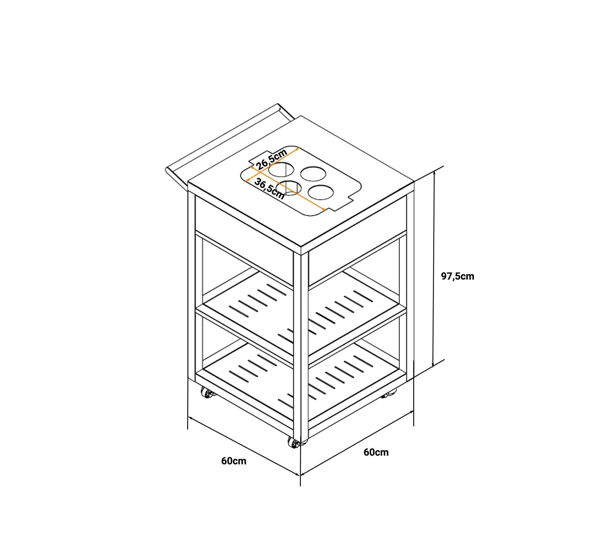 Cocina BONNIE módulo esquinero - Imagen 6