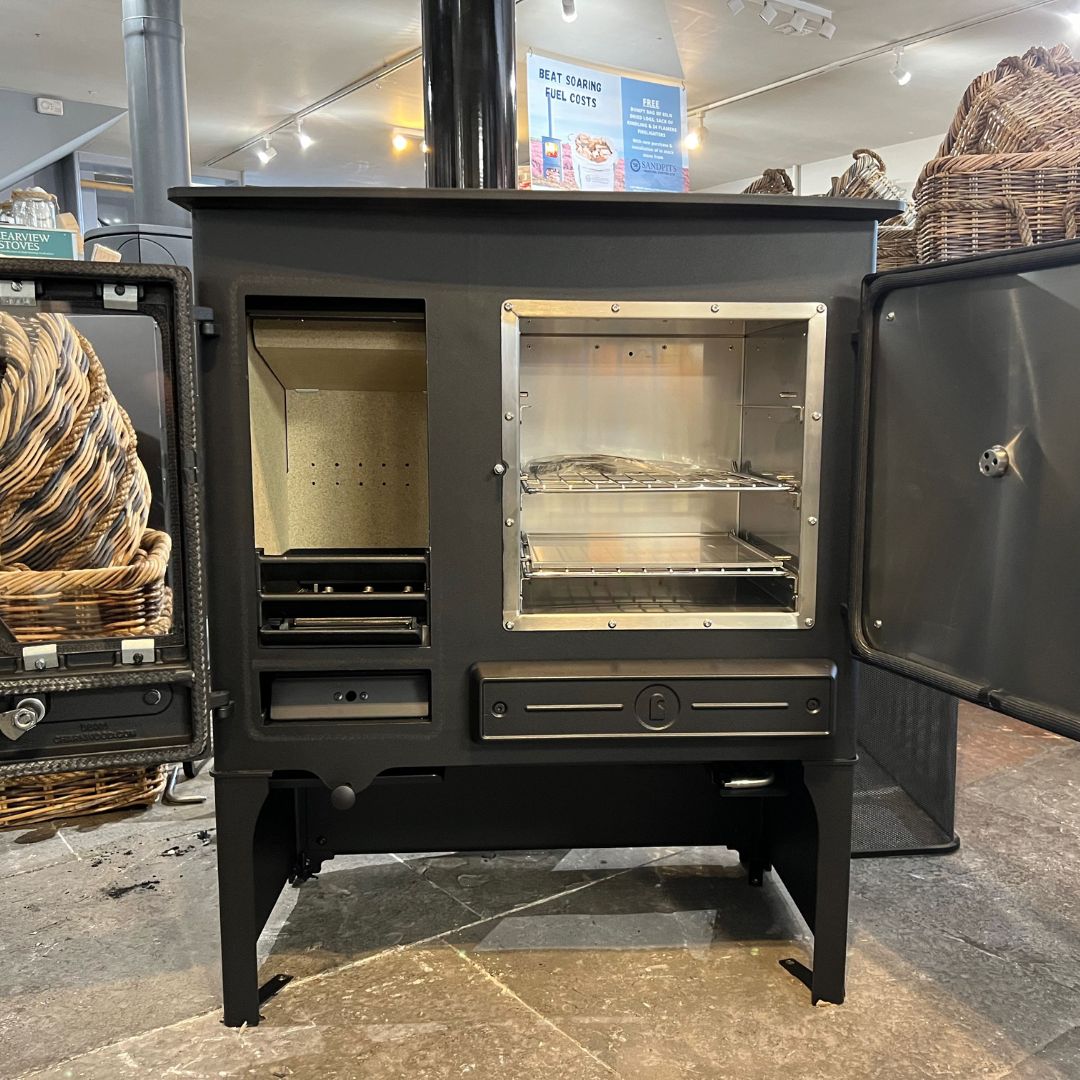 Estufa de leña HAVEN 05 con horno - Imagen 11
