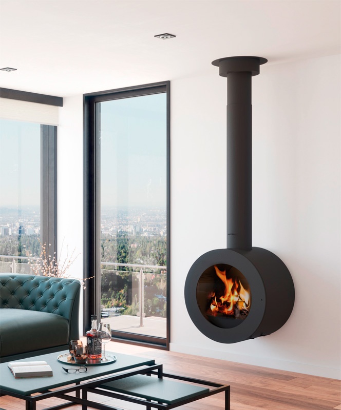 Chimenea de leña 0'800 FRONTAL - Imagen 6